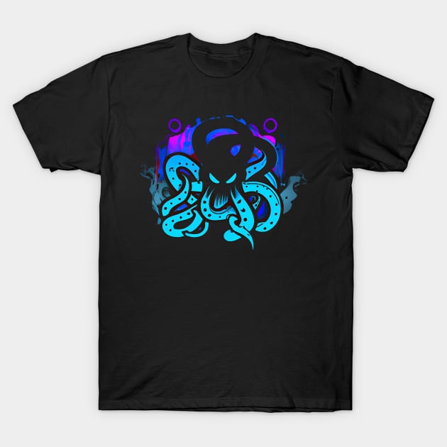 Kraken T-Shirt by antimatter_artwork